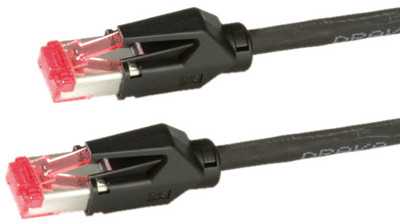 Draka Draka Secomp DRAKA UC900 SS27 - Patch- Kabelis - RJ- 45 (M) - RJ- 45 (M) - 1 m - poros metalinėje folijoje (PiMf) - CAT 6e, lygus, be halogenų - juodas (2016-05-21)