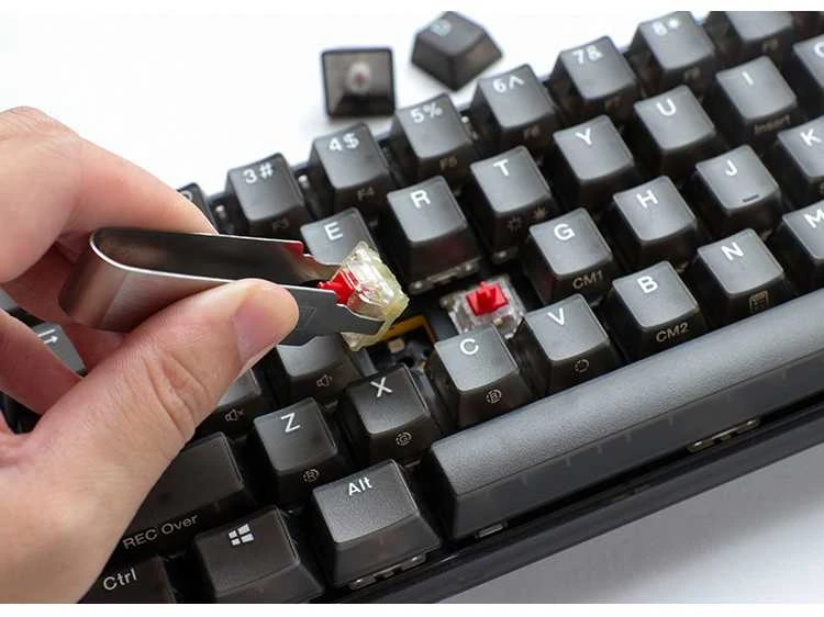 Klaviatūra Ducky One 3 Aura Juodas Mini MX-Raudona (DKON2161ST-RDEPDABAAAC1)