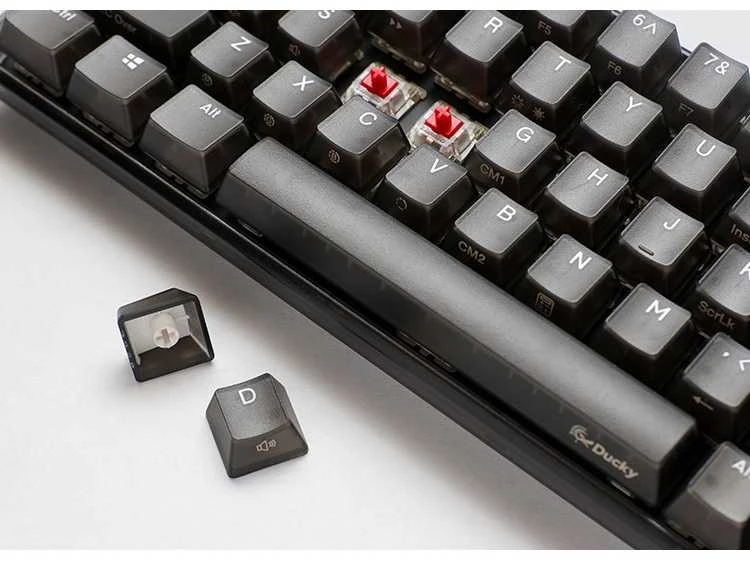 Klaviatūra Ducky One 3 Aura Juodas Mini MX-Raudona (DKON2161ST-RDEPDABAAAC1)