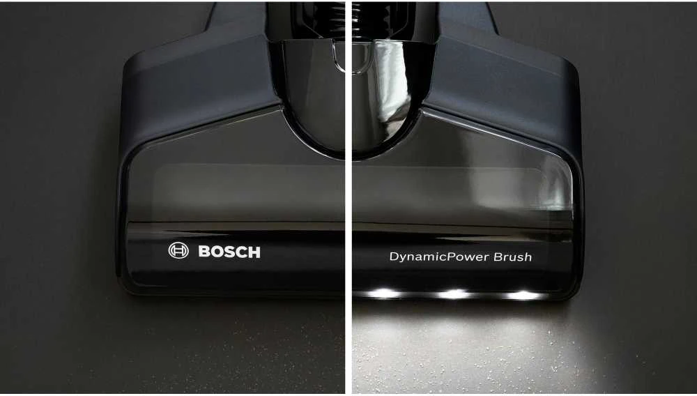 Bosch BSS711W stick vacuum/electric broom Baterija Dry Bagless 0.3 L Juodas, Sidabrinis, Baltas