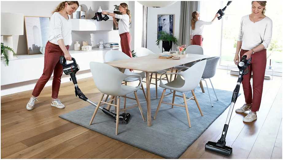Dulkių siurblys vertikalus Bosch Unlimited 7 BSS715FRSH