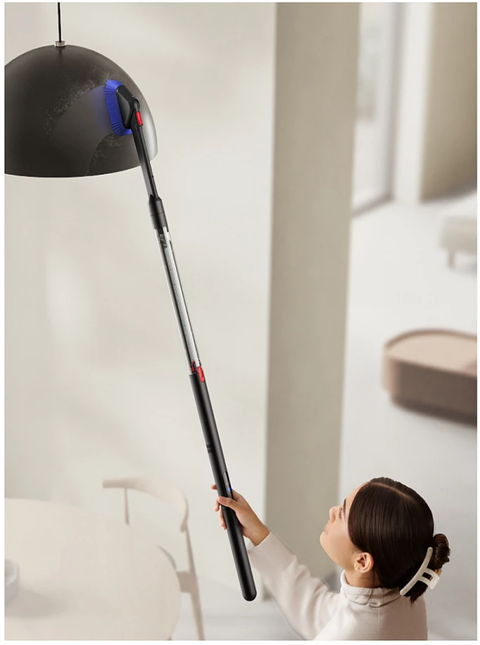Kompaktiškiausias dulkių siurblys Dyson PencilVac Fluffycones