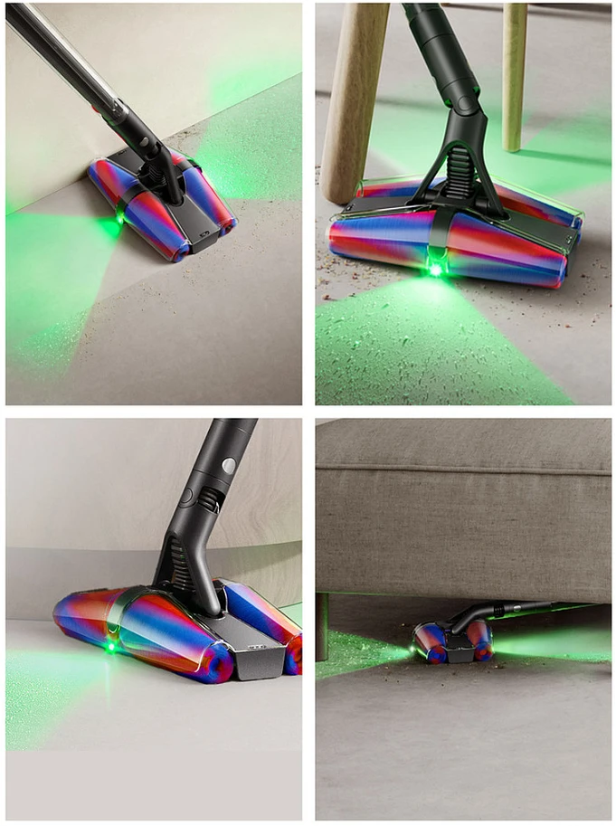 Kompaktiškiausias dulkių siurblys Dyson PencilVac Fluffycones
