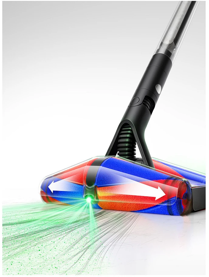Kompaktiškiausias dulkių siurblys Dyson PencilVac Fluffycones