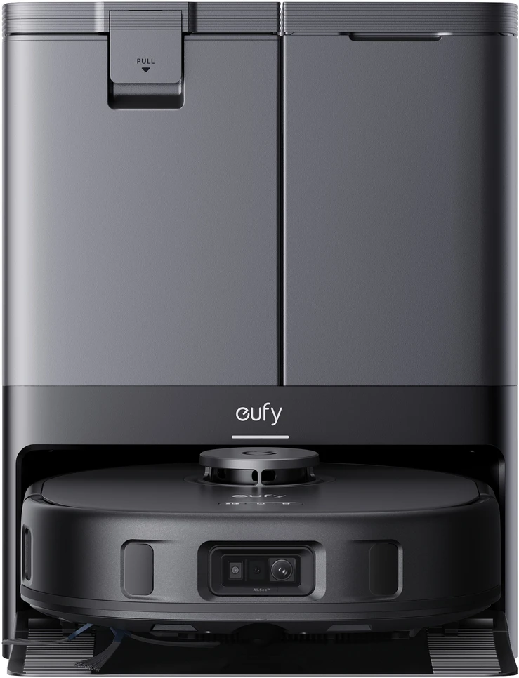 Eufy RoboVac X10 Pro Omni dulkių siurblys - robotas, Juodos spalvos