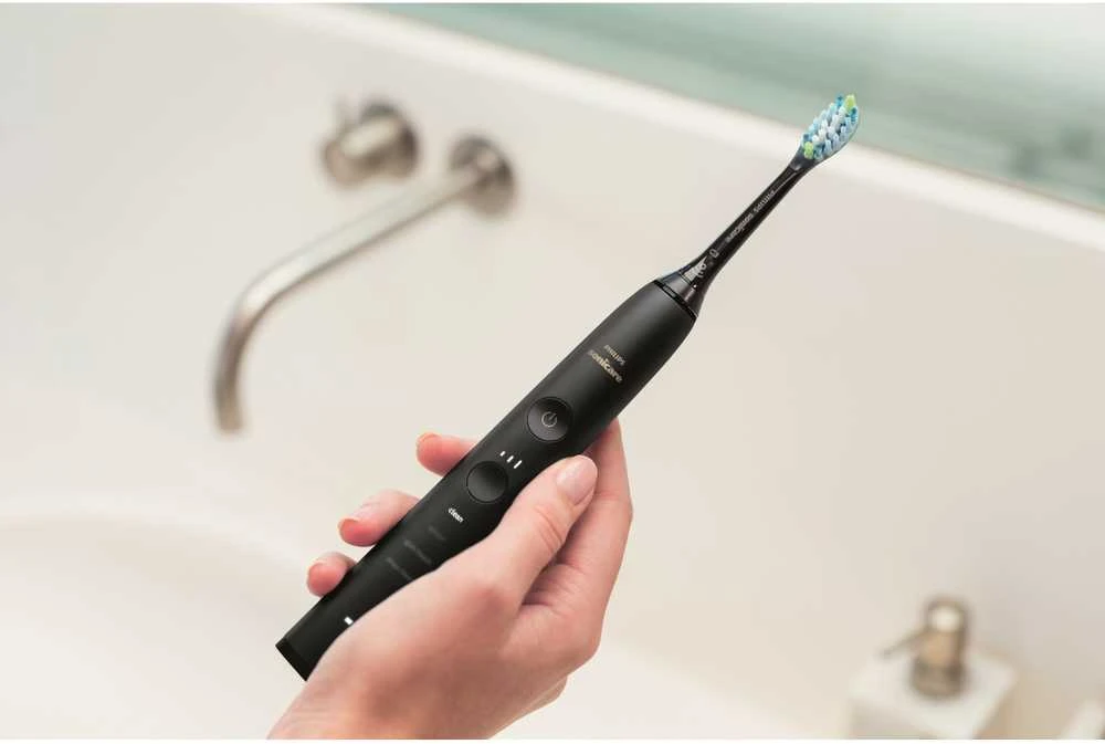 Elektrinis dantų šepetėlis Philips Sonicare DiamondClean 9000 HX9914/54, Juodas