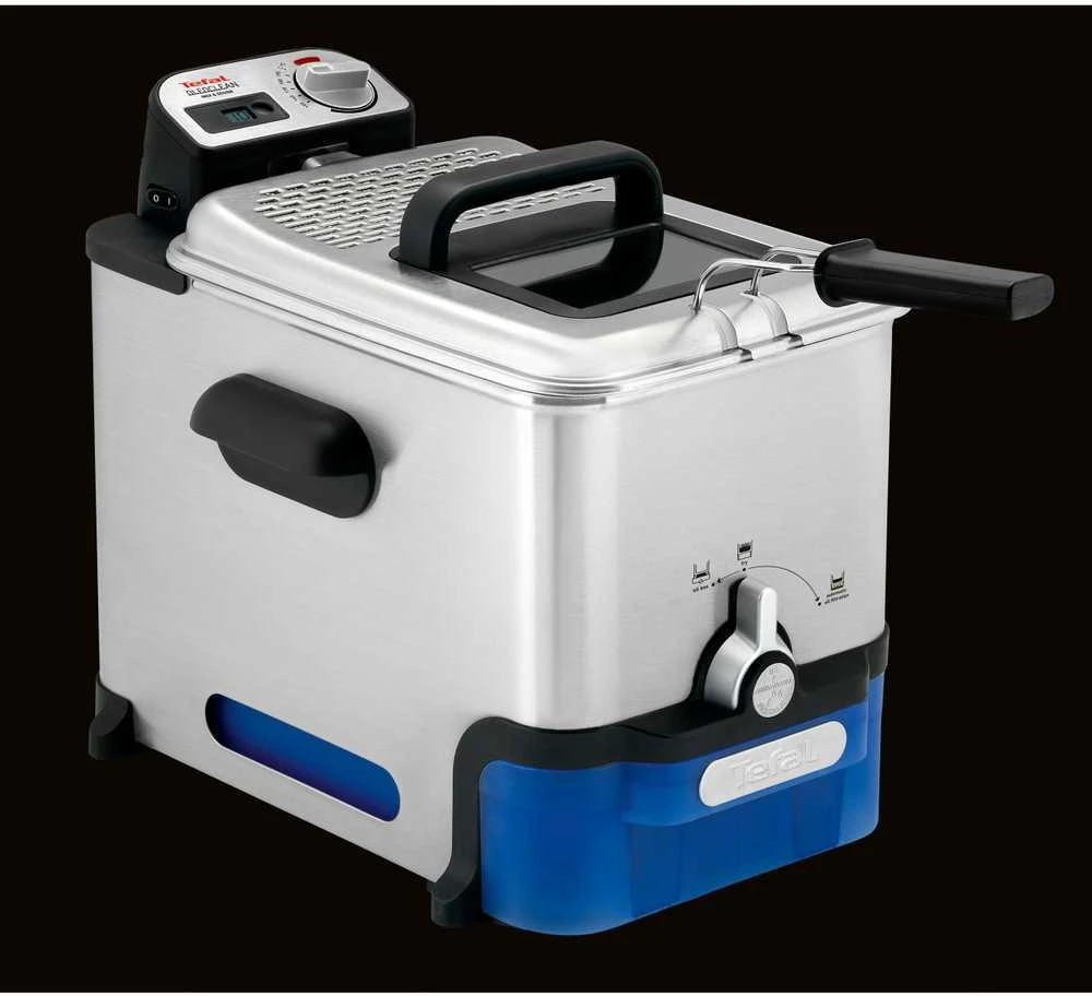 Gruzdintuvė Keptuvė Tefal Oleoclean Pro FR8040 (3,5 l, 1,2kg, 2300 W, plieno spalvos)