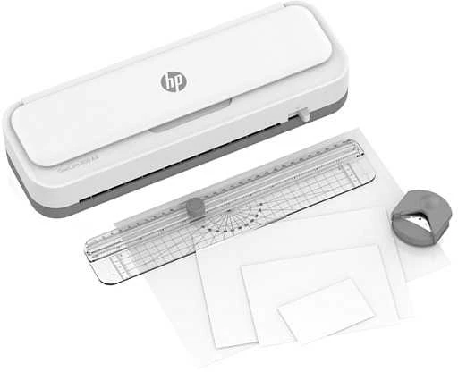 Hewlett Packard (HP) Laminatorius - HP ONELAM 400 A4 Karštas/Šaltas 400 mm/min su Pjovikliu ir Maišeliais