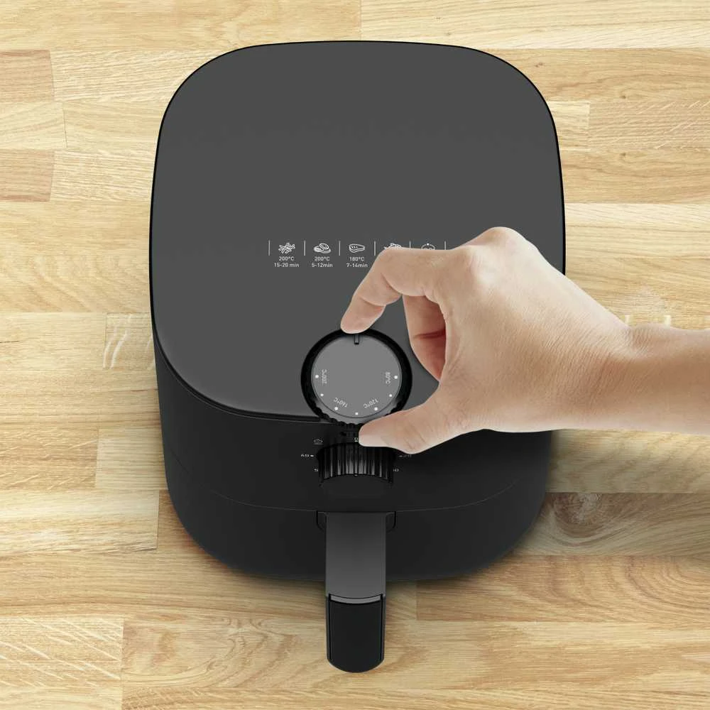 Gruzdintuvė TEFAL | Keptuvė | Essential EY130815 | Galia 1400 W | Talpa 3,5 L | Juodas