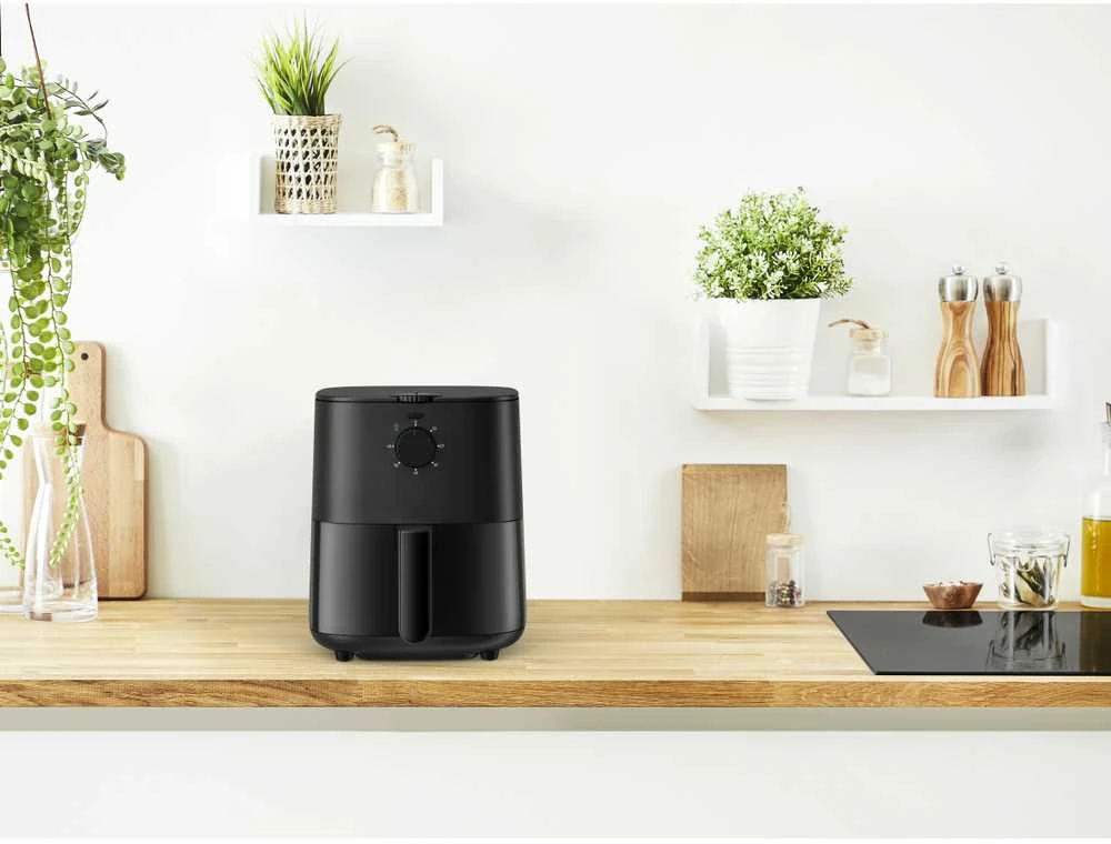 Gruzdintuvė TEFAL | Keptuvė | Essential EY130815 | Galia 1400 W | Talpa 3,5 L | Juodas
