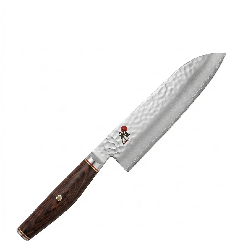 Zwilling Braun MIYABI Santoku virėjo peilis, plienas, 180 mm, sidabras / ruda, 34074-181-0