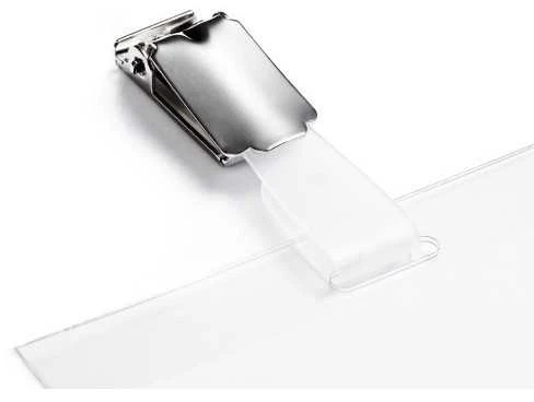 Laikiklis Patvarus DURABLE vardo etiketė Click Sulankstoma su magnetukais 40x75mm 10 vnt