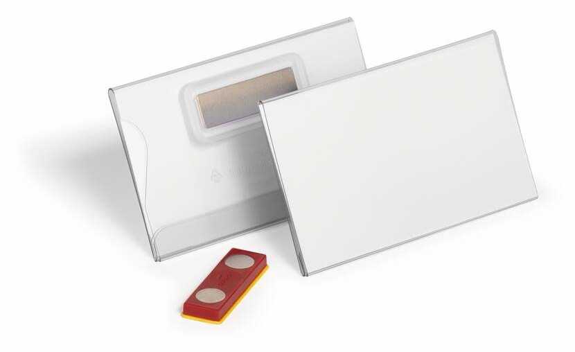 Durable DURABLE lentelė pavardei su magnetu, pasukama 54x90mm 25 vnt.