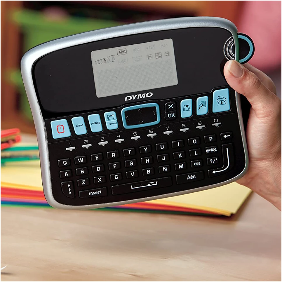 Spausdintuvas DYMO LabelManager 360D;QWERTZ klaviatūra - D1;etiketės iki 19 mm (S0879520)