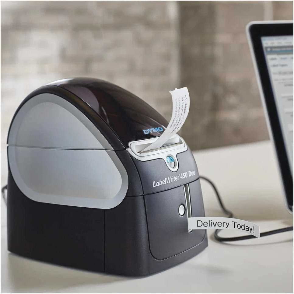 DYMO LabelWriter 450 DUO etikečių spausdintuvas Perkėlimas terminiu būdu 600 x 300 DPI D1