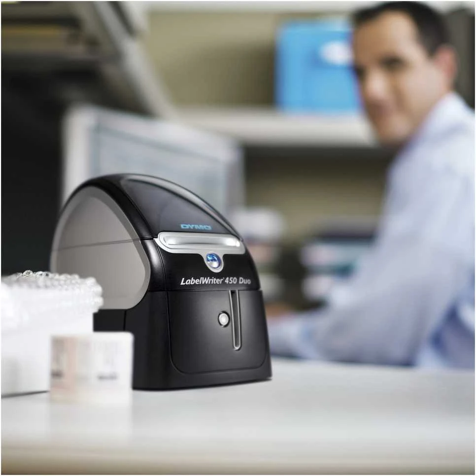 DYMO LabelWriter 450 DUO etikečių spausdintuvas Perkėlimas terminiu būdu 600 x 300 DPI D1