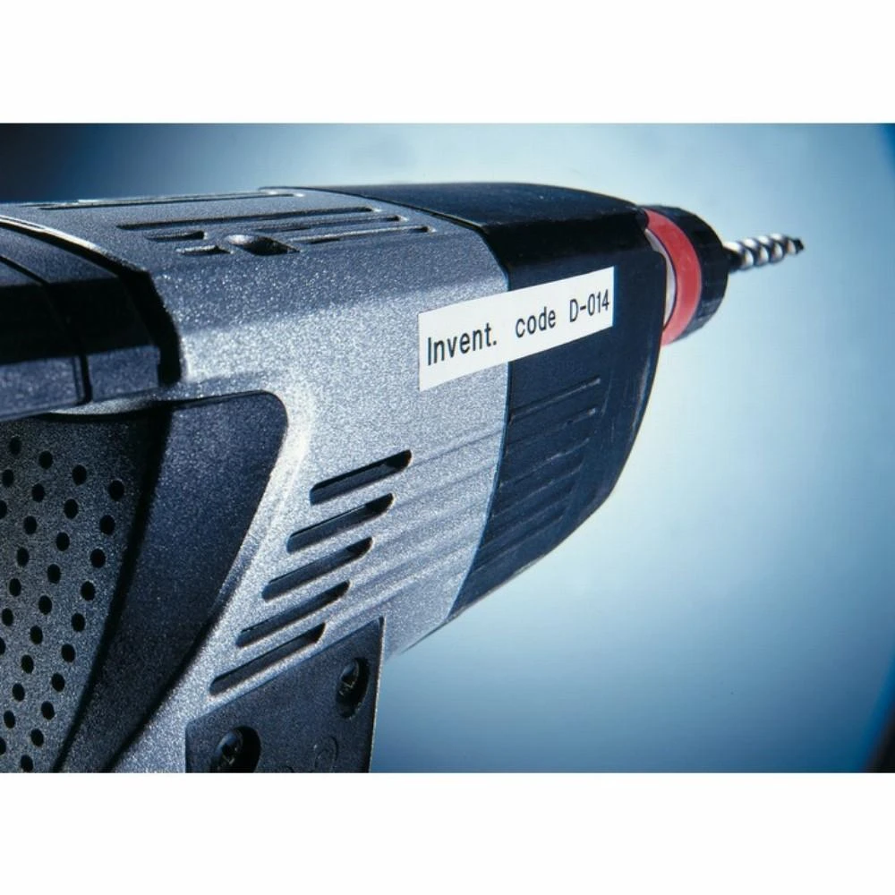 Juostelė DYMO D1 12mm x 7m, vinilinė, juoda ant balto / S0720530 45013
