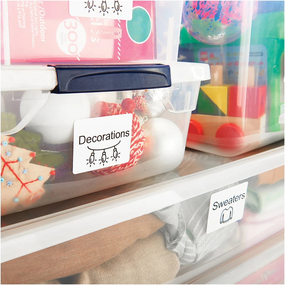 DYMO LW - Multi-Purpose Labels - 54 x 70 mm - S0722440 Balta Lipni spausdintuvo etiketė