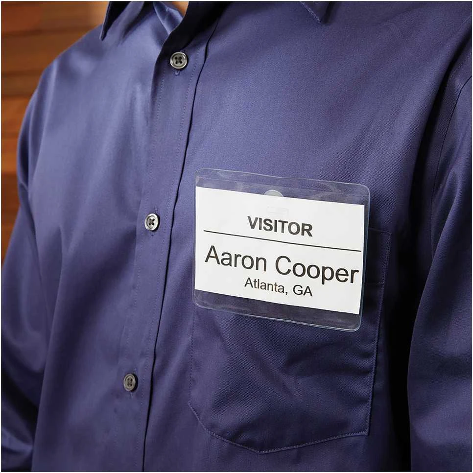 DYMO LW - Appointment / Name Badge Cards - 51 x 89 mm - S0929100 Balta Nelipni spausdintuvo etiketė