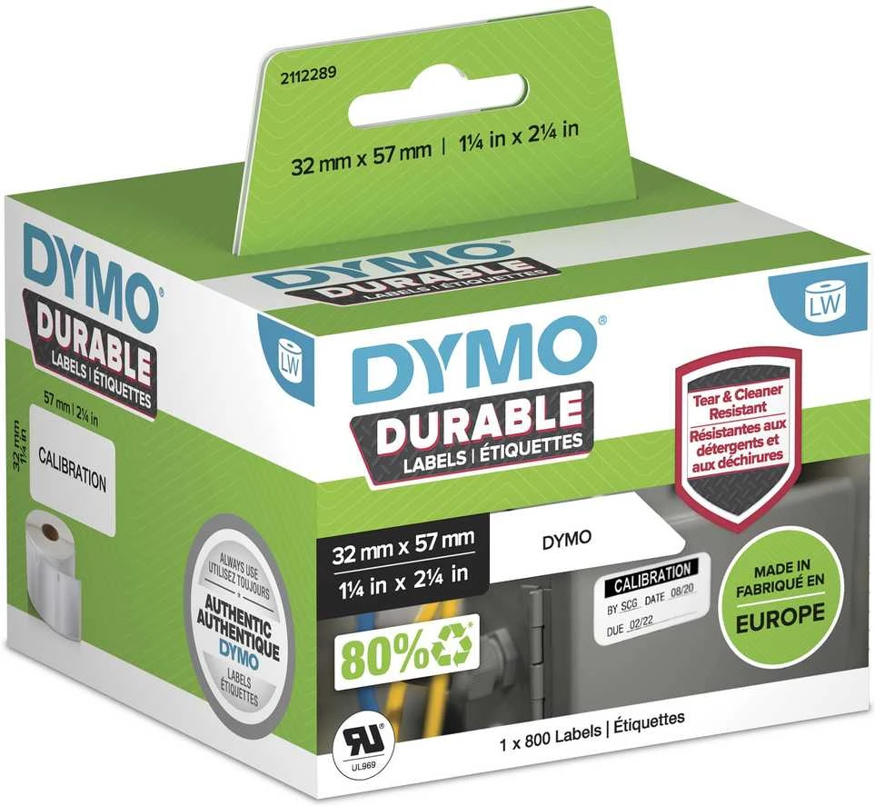 Etiketės Spausdintuvo Juosta - Dymo LW Adresų Etiketės Patvarus Pramoninis Klijai