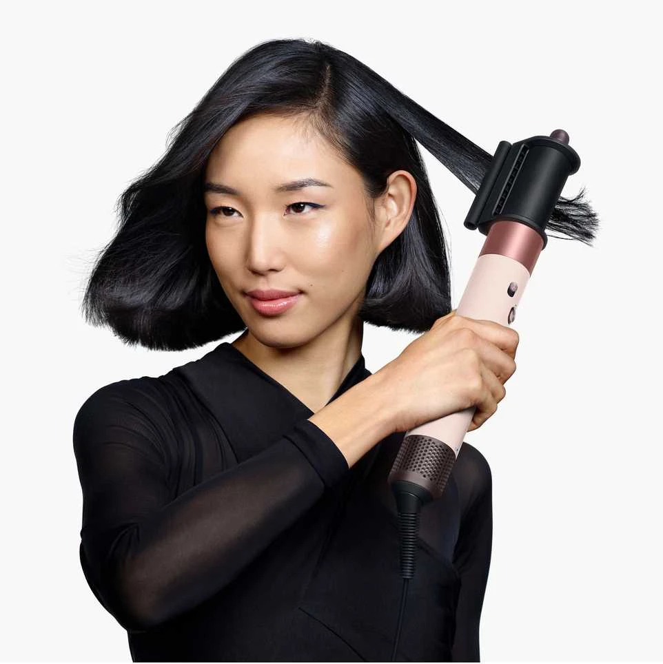 Dyson Airwrap ID T1/T2, rožinės keramikos ir rausvo aukso spalvos