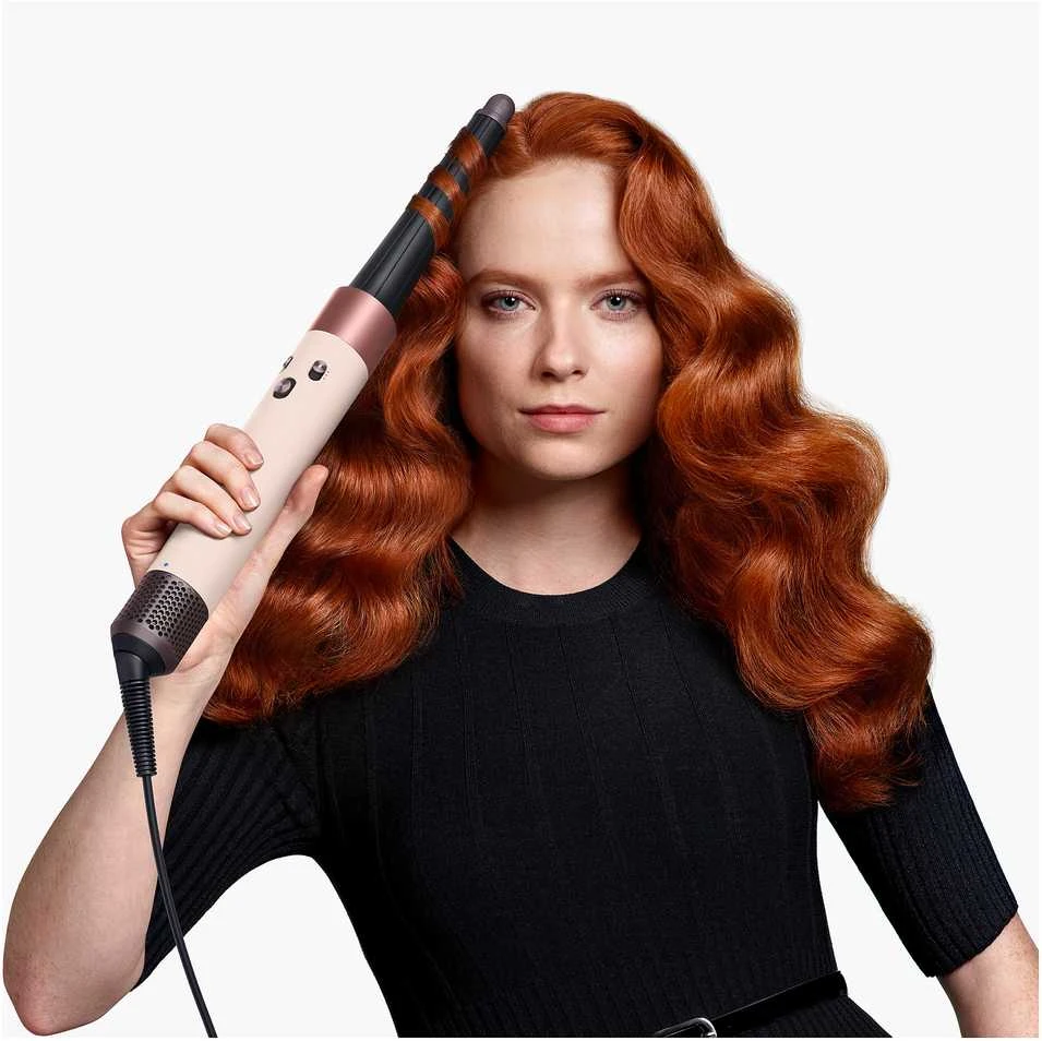 Dyson Airwrap ID T1/T2, rožinės keramikos ir rausvo aukso spalvos