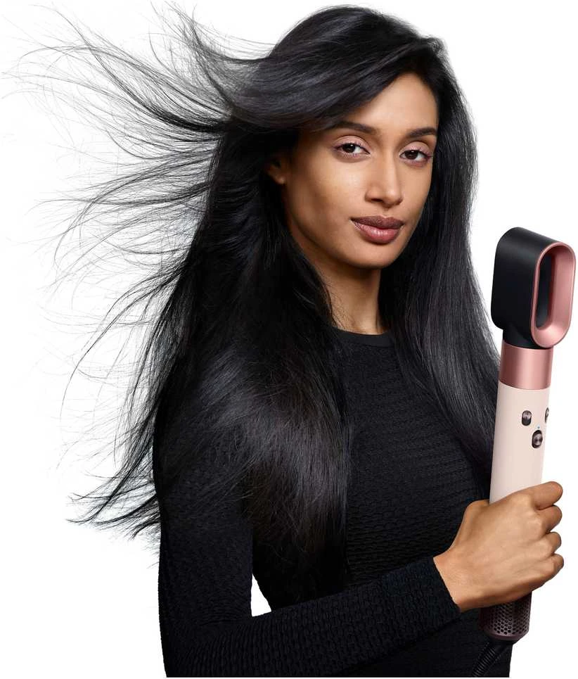 Dyson Airwrap ID T1/T2, rožinės keramikos ir rausvo aukso spalvos
