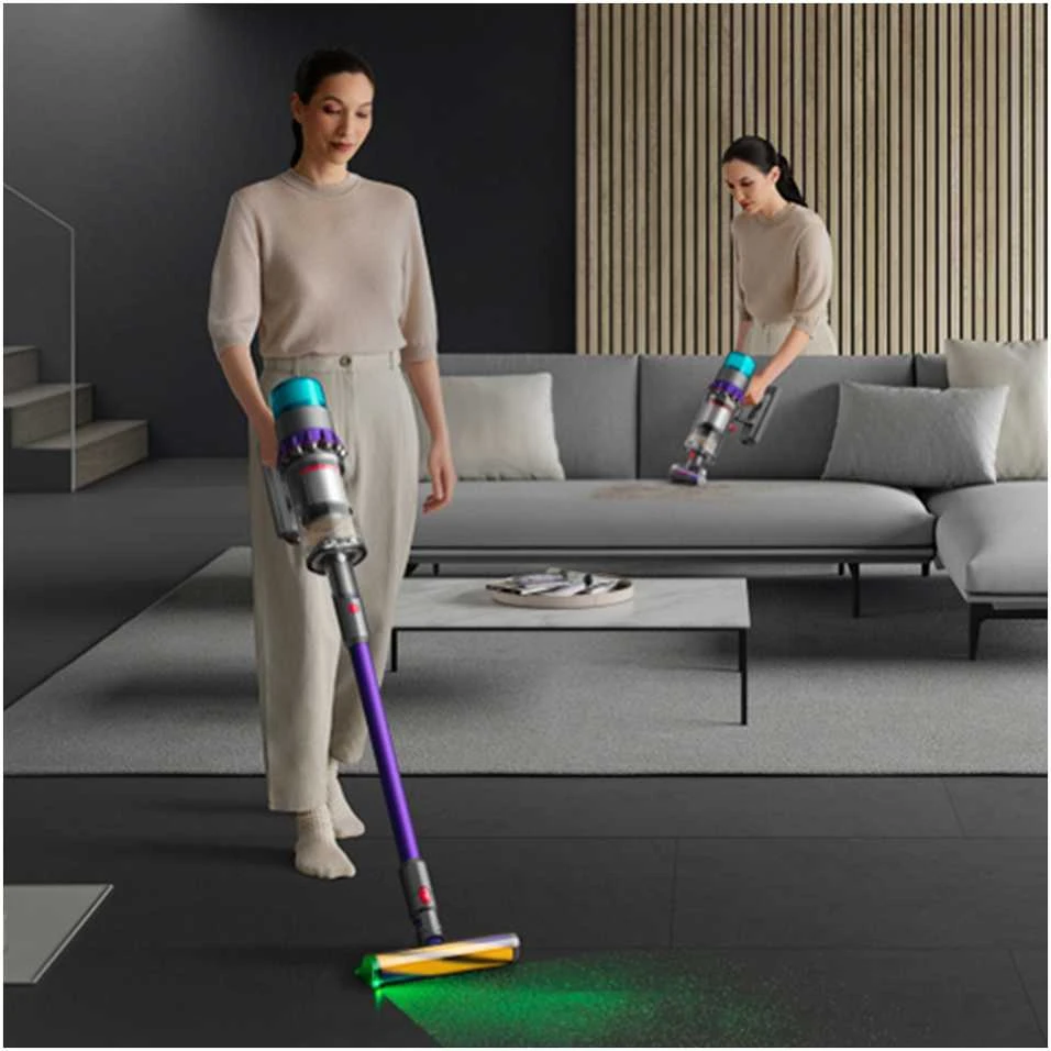 Belaidis dulkių siurblys Dyson Gen5detect Absolute, Violetinės / metalo spalvos