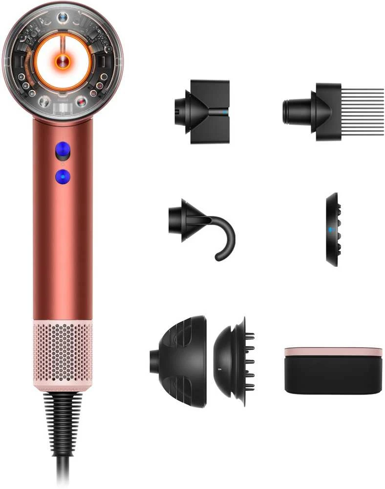 Plaukų džiovintuvas „Dyson Supersonic Nural™“ (Strawberry Bronze / Blush Pink)