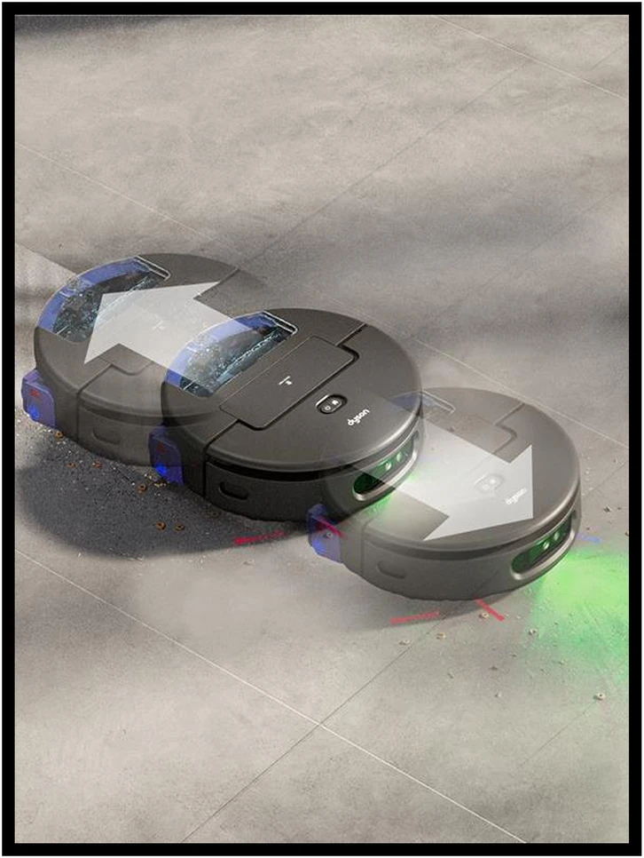 „Dyson Spot+Scrub™ Ai“ drėgnojo ir sausojo valymo dulkių siurblys robotas