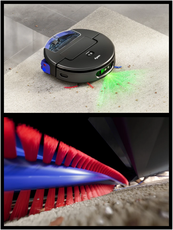 „Dyson Spot+Scrub™ Ai“ drėgnojo ir sausojo valymo dulkių siurblys robotas