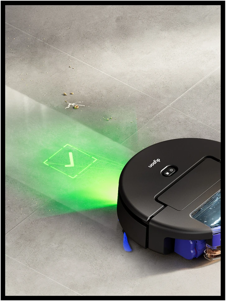 „Dyson Spot+Scrub™ Ai“ drėgnojo ir sausojo valymo dulkių siurblys robotas