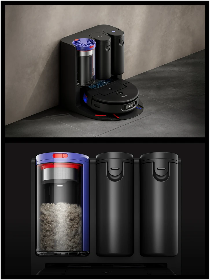 „Dyson Spot+Scrub™ Ai“ drėgnojo ir sausojo valymo dulkių siurblys robotas