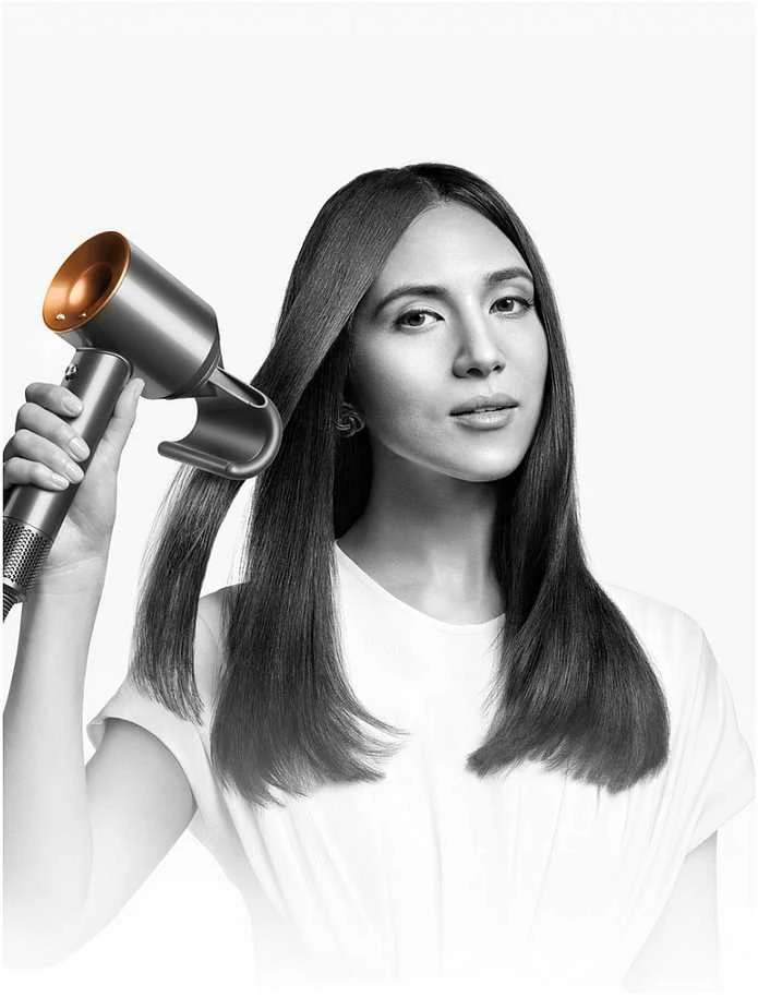 Dyson Supersonic™ Straight+Wavy plaukų džiovintuvas (Prussian Blue / Rich Copper)
