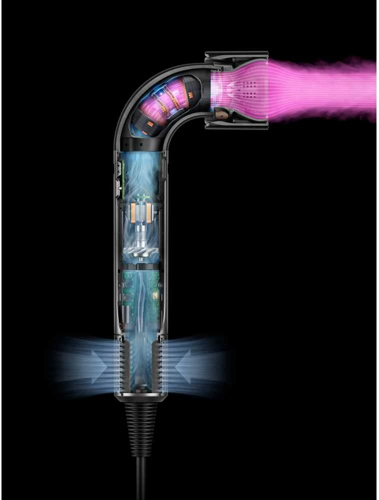 Dyson HD17 Supersonic R Plaukų džiovintuvas, Ceramic Rožinė/Rose Gold
