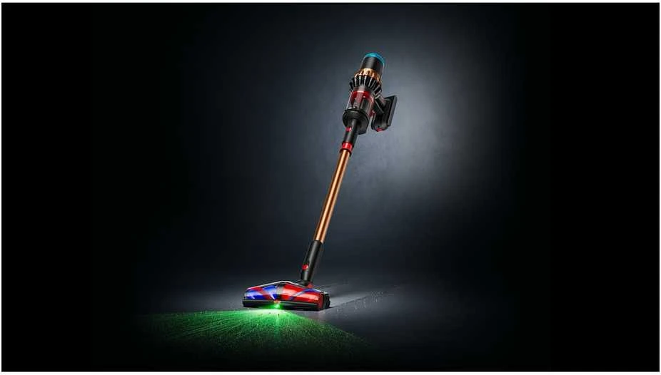 Drėgno ir sauso valymo belaidis dulkių siurblys Dyson „V16 Piston Animal Submarine“, vario/juodos matinės spalvos