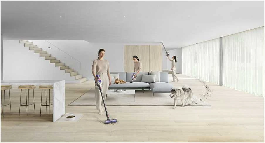 „Dyson“ dulkių siurblys V8 Advanced – Sidabrinis/Nikelis