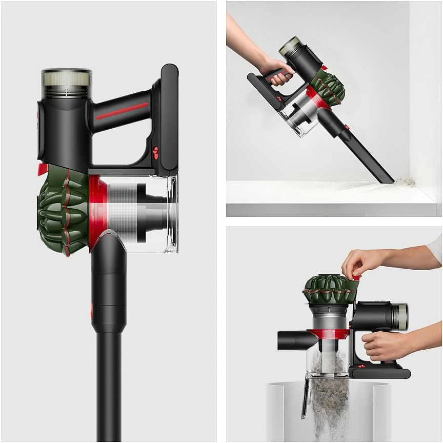 Dulkių siurblys Siurblys - Dyson V8 Cyclone 2-in-1 Stick Vacuum 60min Runtime Juodas