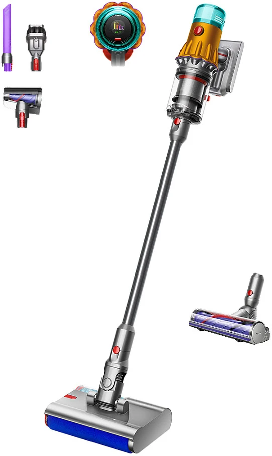 Dulkių siurblys drėgnam ir sausam valymui Dyson V12s Detect Slim Submarine™