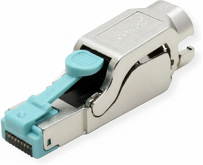 Easylan EasyLan fixLink Stecker RJ45 ekranowany, Kat.6A (ISO/IEC) sidabrinė