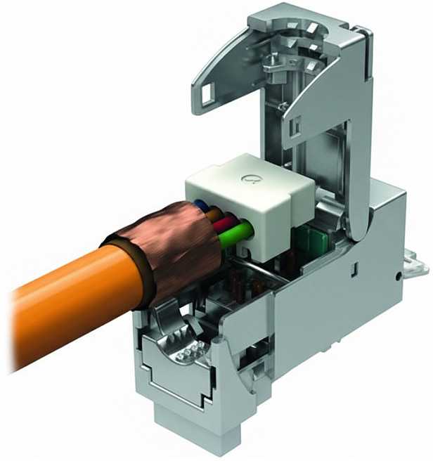 Easylan FixLink SL RJ45 Keystone, Cat 6A (ISO/IEC) AWG 24-22
