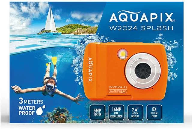 Skaitmeninis fotoaparatas EasyPix Easypix Aquapix W2024 Splash Oranžinis