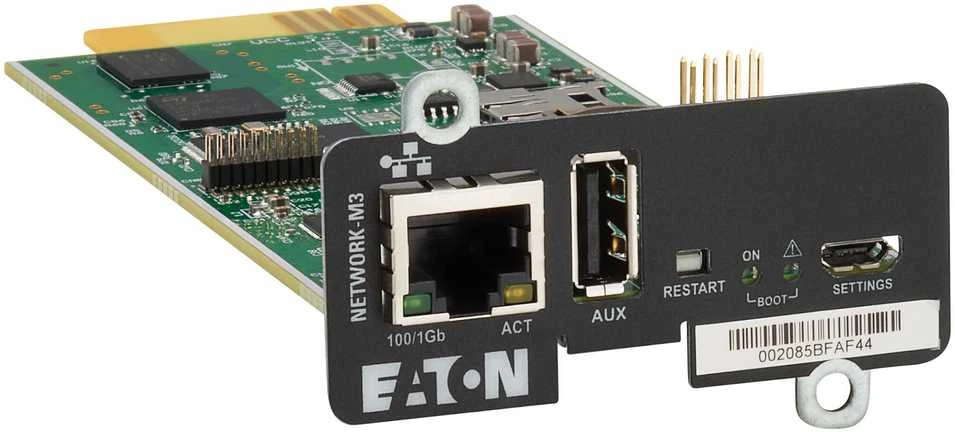 Eaton | „Cybersecure Gigabit NETWORK-M3“ kortelė UPS ir PDU | Tinklas-M3