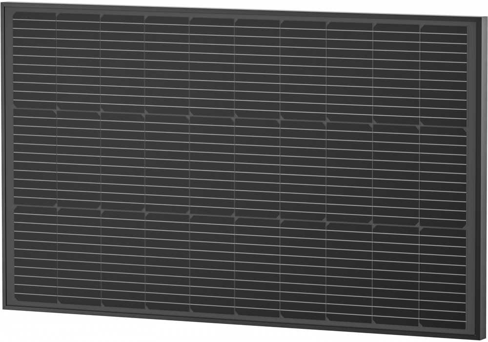 Fotovoltinių plokščių rinkinys 2x EcoFlow 100W (standžios konstrukcijos)