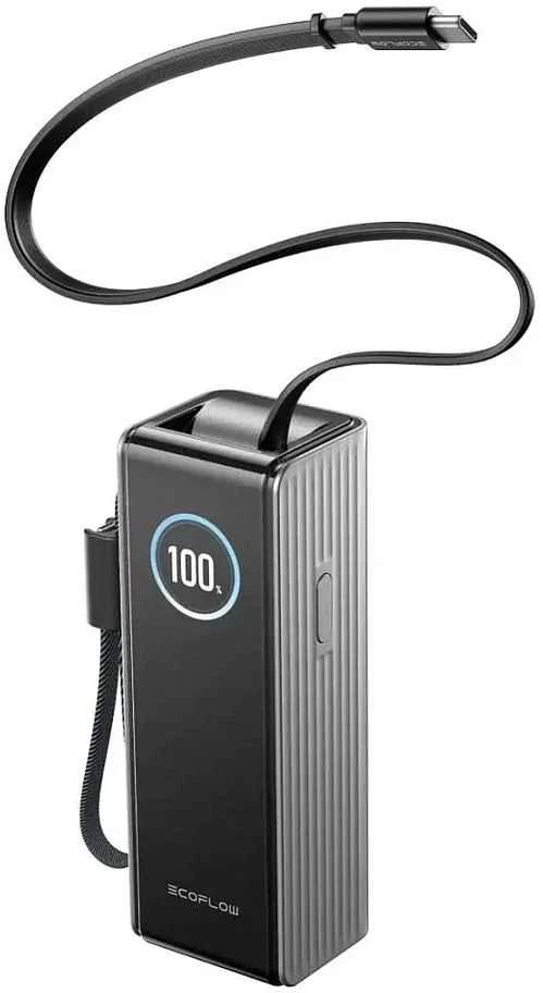 Ecoflow RAPID 25K 100/170w įmontuotas kabelis