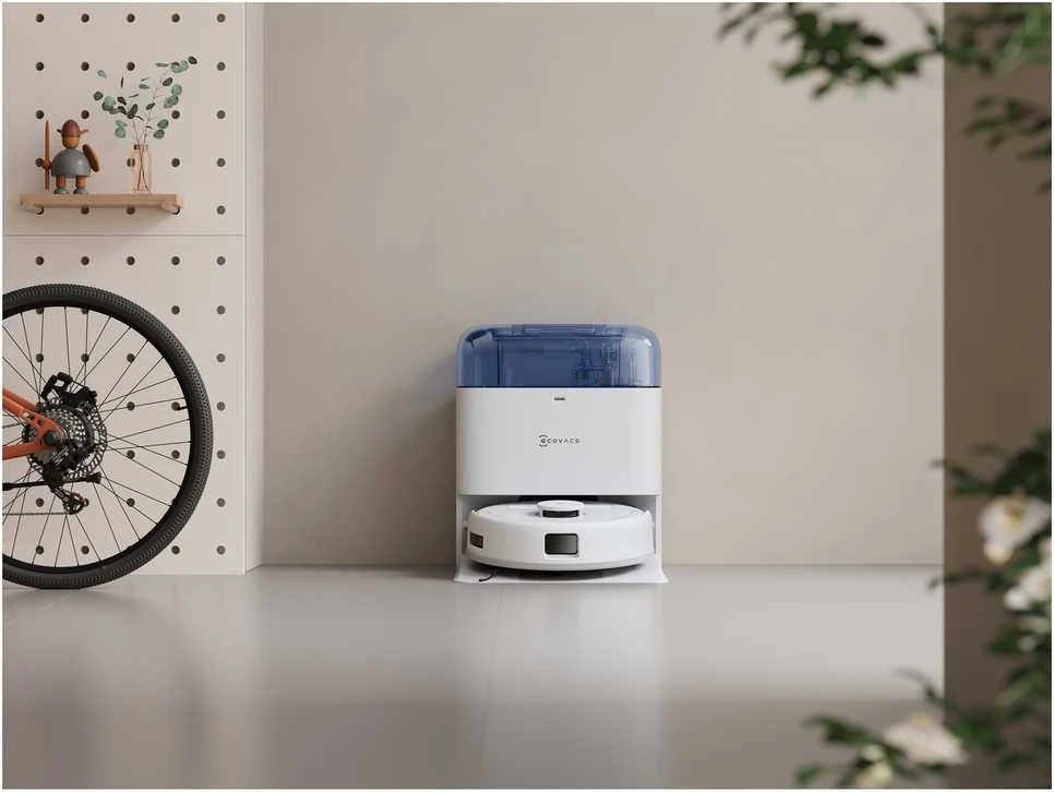 Dulkių siurblys - robotas Ecovacs DEEBOT mini Blue, Baltas