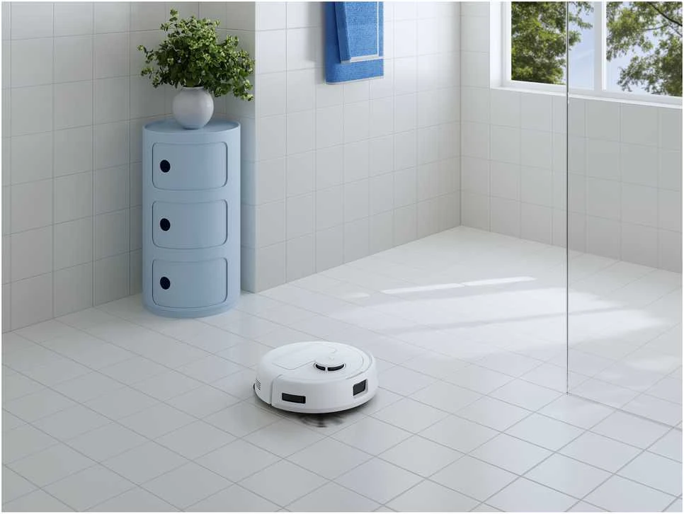 Dulkių siurblys - robotas Ecovacs DEEBOT mini Blue, Baltas