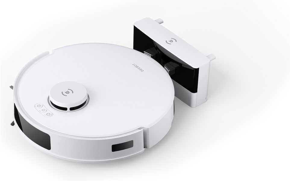 Ecovacs DEEBOT N20 PLUS dulkių siurblys-robotas, Baltas