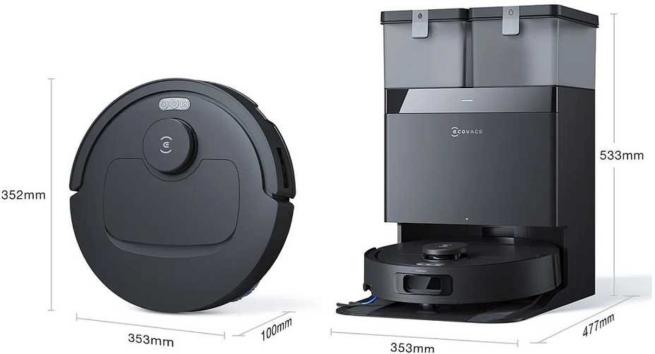 Ecovacs Deebot Saugroboter T30C (Gen2) juodas