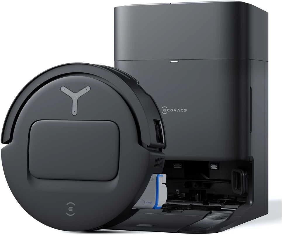 Plaunantis dulkių siurblys-robotas Ecovacs DEEBOT T80 OMNI, juodas